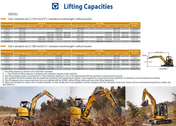 XE55U Mini Excavator (2022-2023)